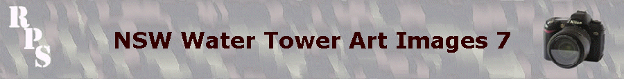 NSW Water Tower Art Images 7